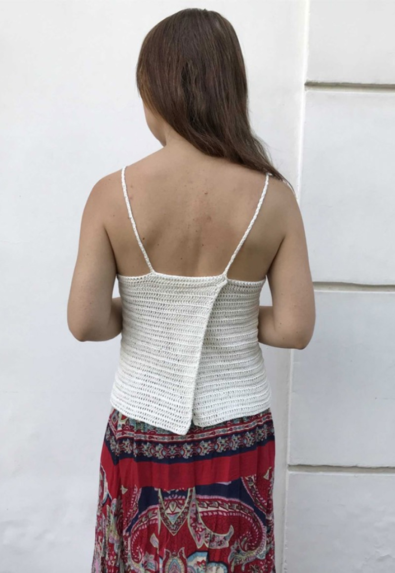 ONLY Onlmarna-Canottiera Crochet Jrs Top: Il Must-have Danese Per L'estate