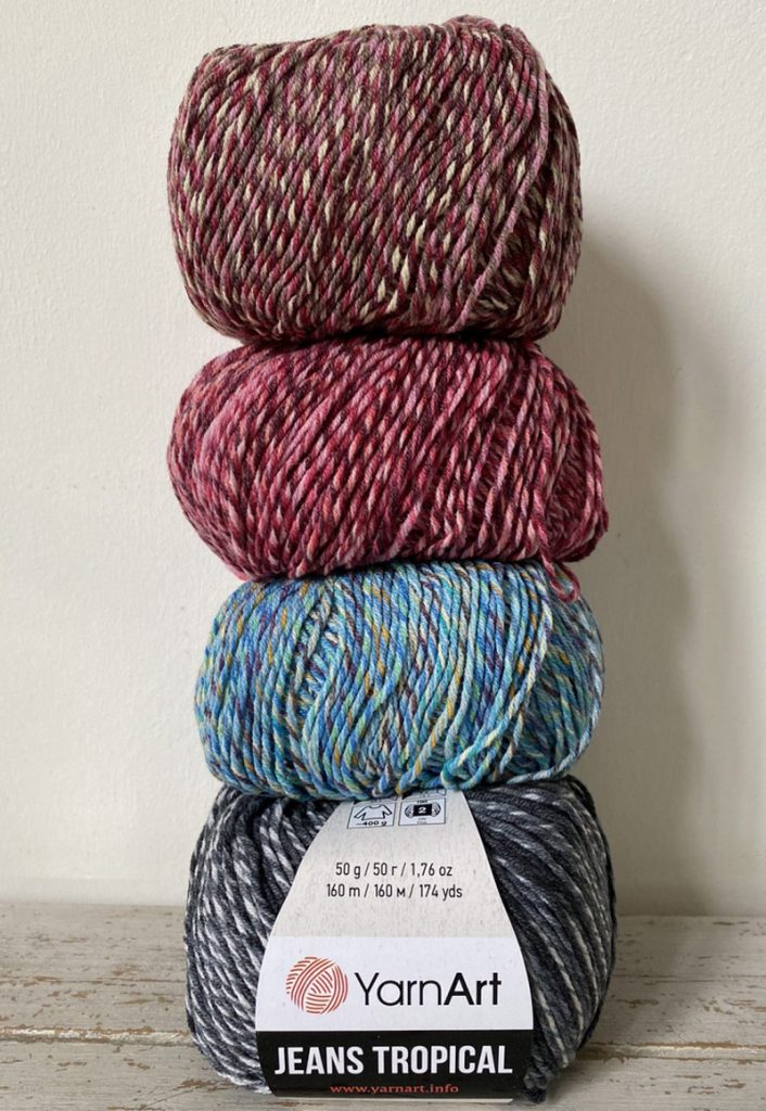 Yarn Art Jeans Tropical TallerCeleste.cl